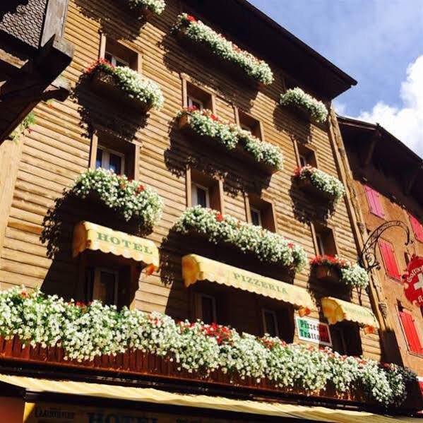 Hotel De La Croix-Federale Leukerbad Exteriör bild